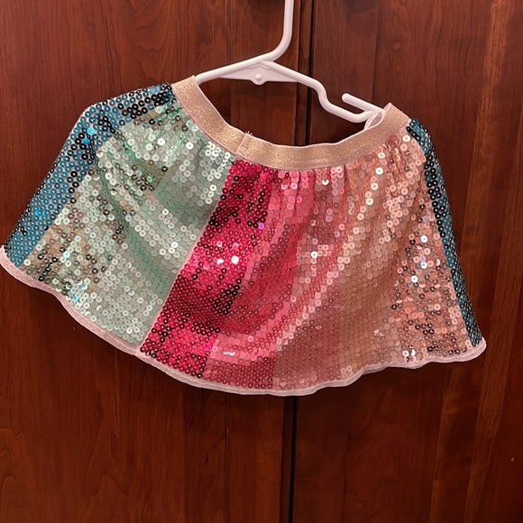 H & M girls sequin skirt size 3 - Picture 3 of 4
